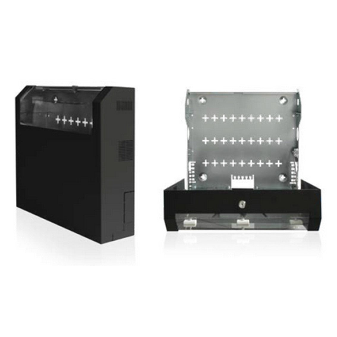 Armario rack wp 19pulgadas 5u negro vertical