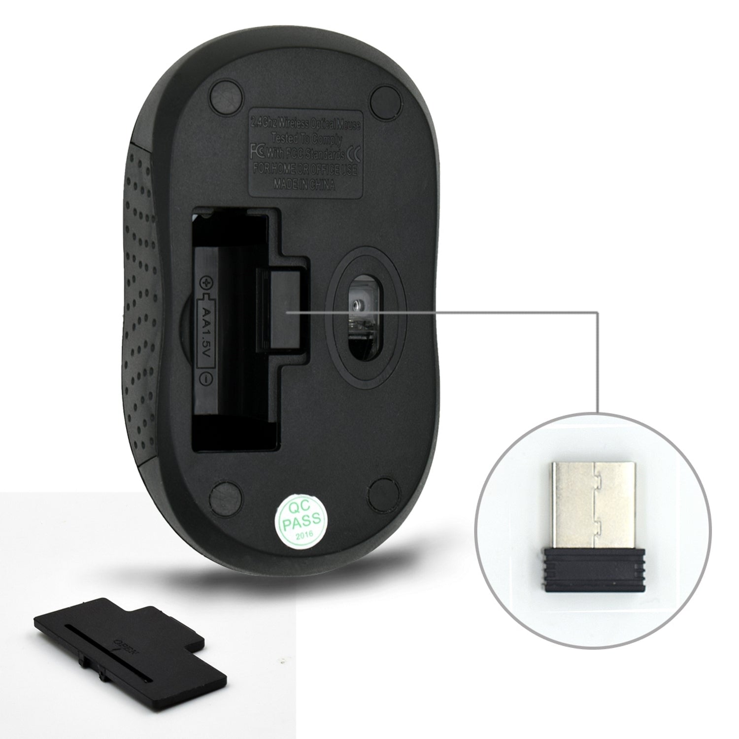 Mouse raton ewent ew3223 - wireless inalambrico - 1000 ppp