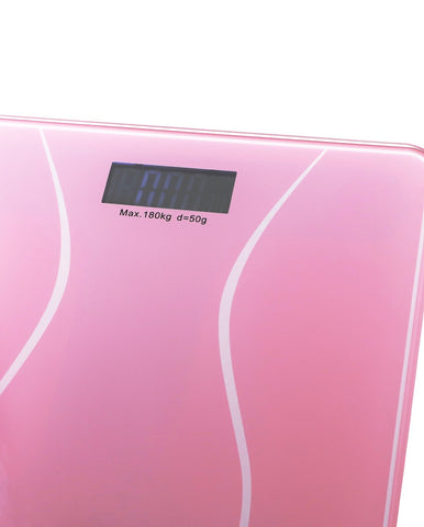 Bascula de baño thulos th - bd119 rosa carga maxima 180kg