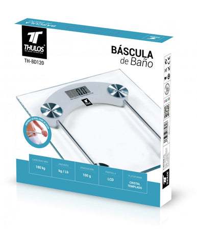 Bascula de baño thulos th - bd120 carga maxima 180kg