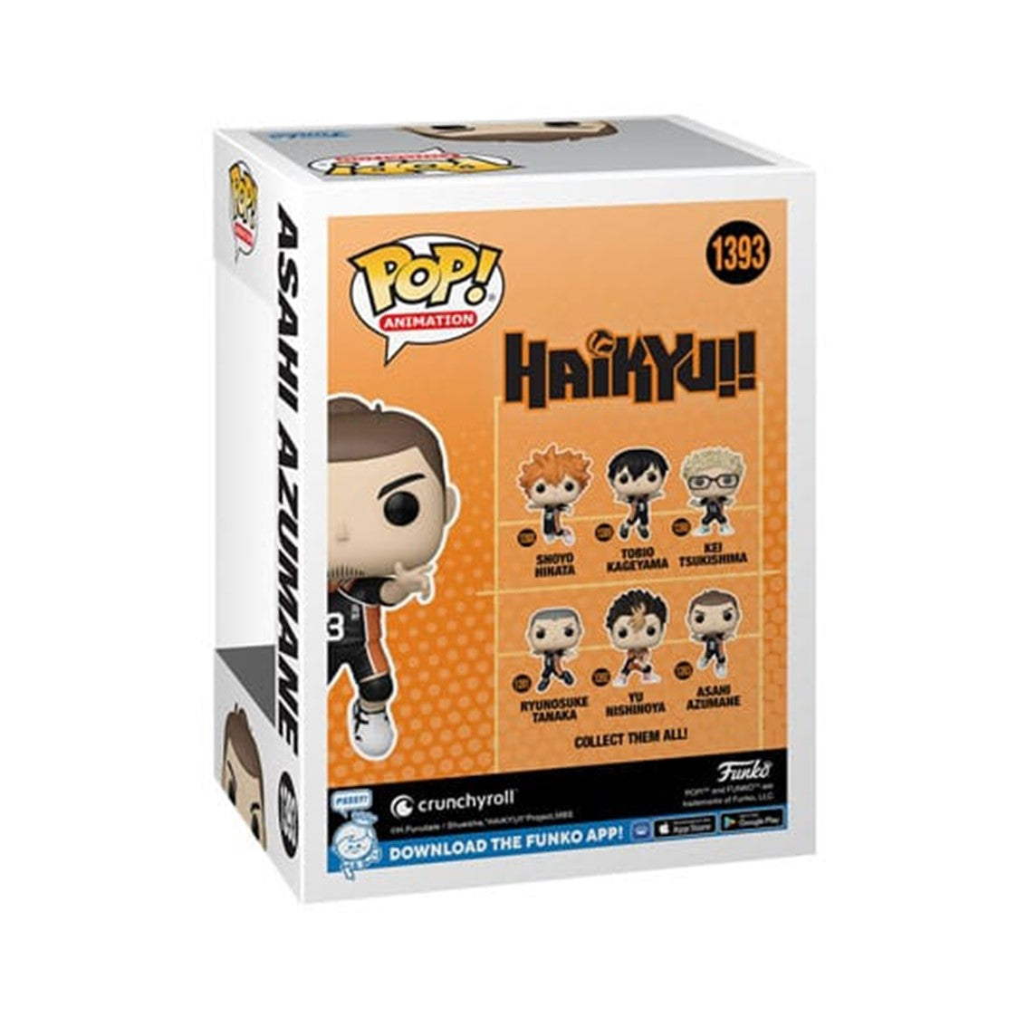 Funko pop haikyuu!! karasuno asahi 70562