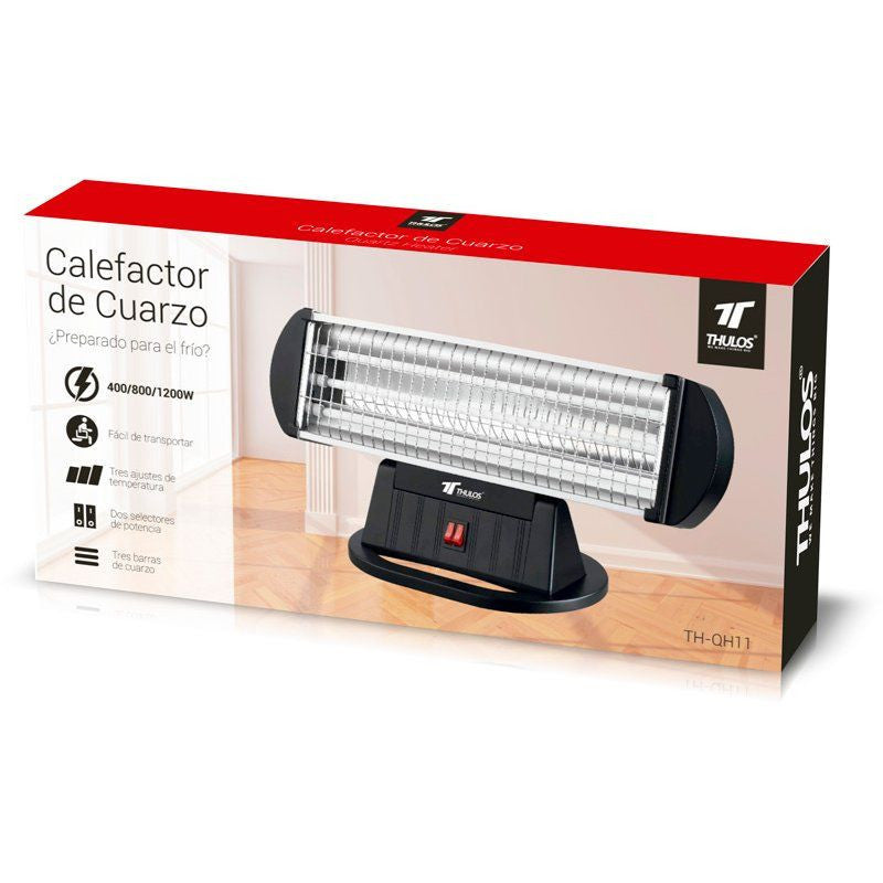 Estufa electrica thulos th - qh11 400w - 800w - 1200w