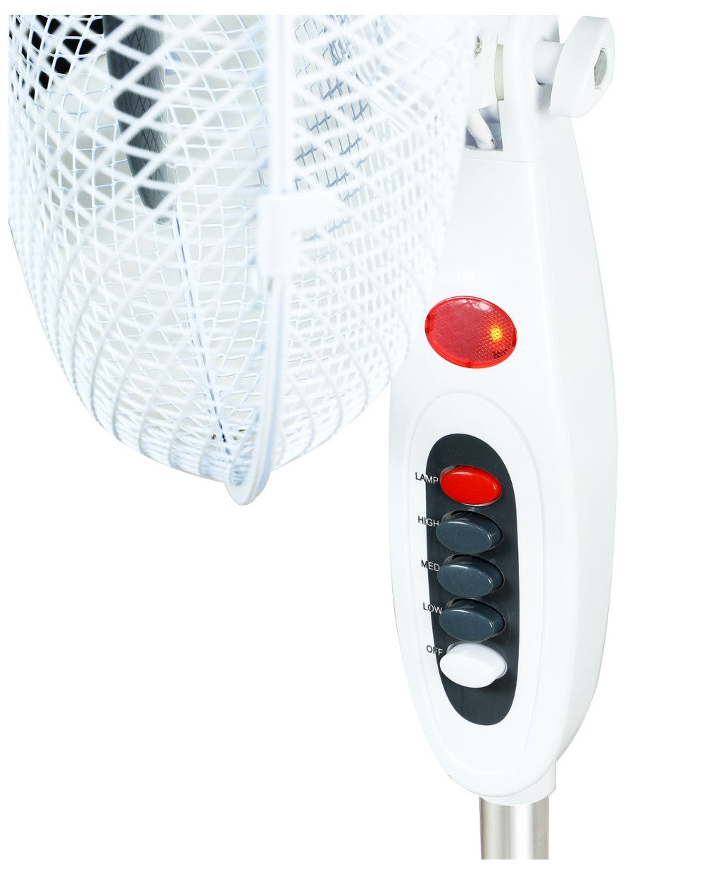 Ventilador de pie thulos et - f16sfv2 40cm - regulable hasta 1.3m - 45w