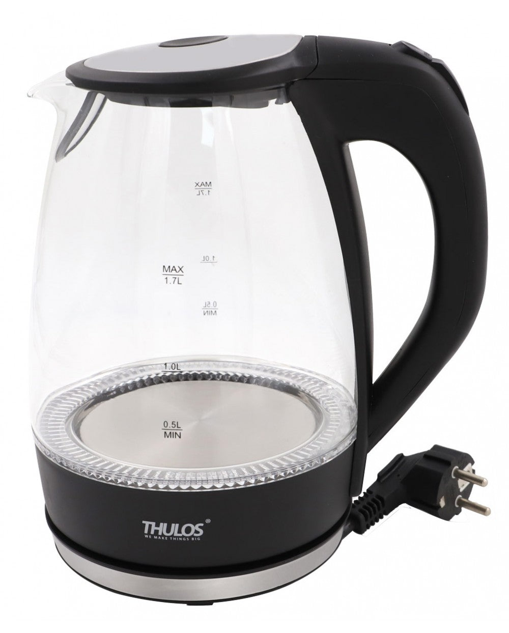 Hervidora de agua thulos th - hv12 1850w - 2200w 1.7l