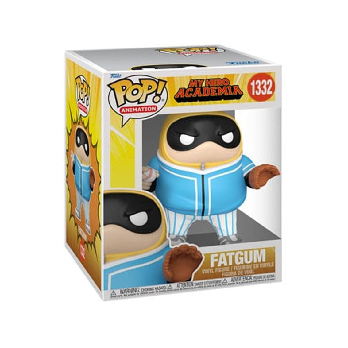 Funko pop my hero academia hlb super sized jumbo fatgum baseball 70617