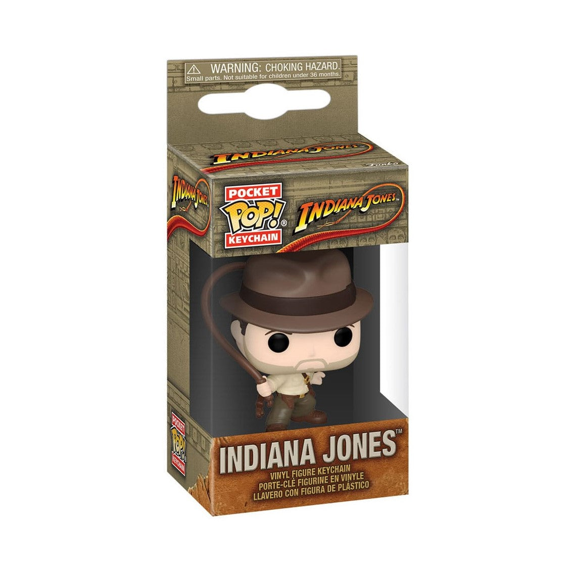 Llavero funko pop keychain indiana jones indiana jones con latigo 59256