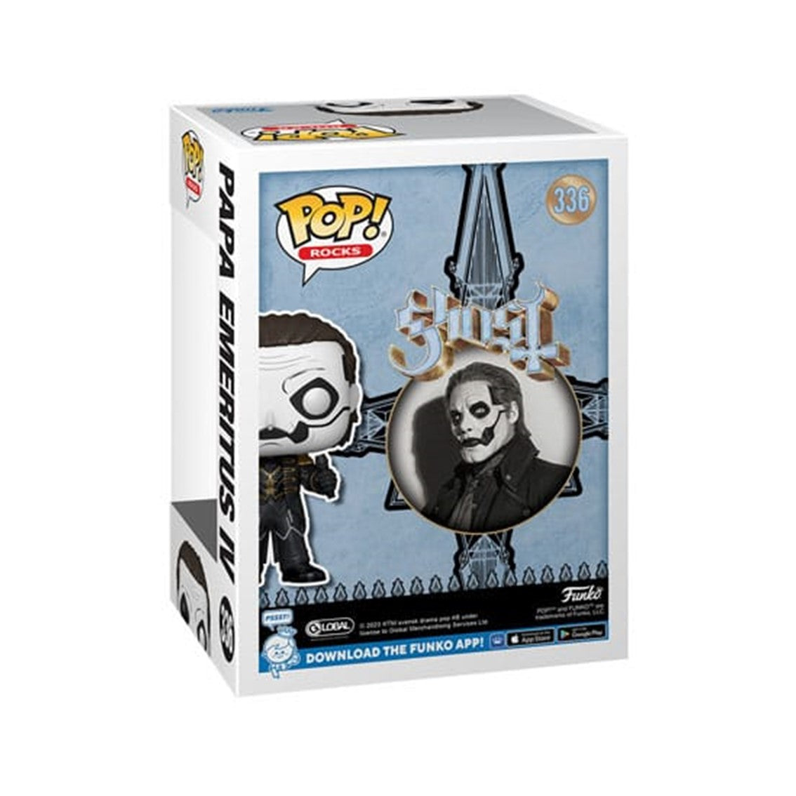 Funko pop estrellas del rock ghost papa emeritus iv 72565