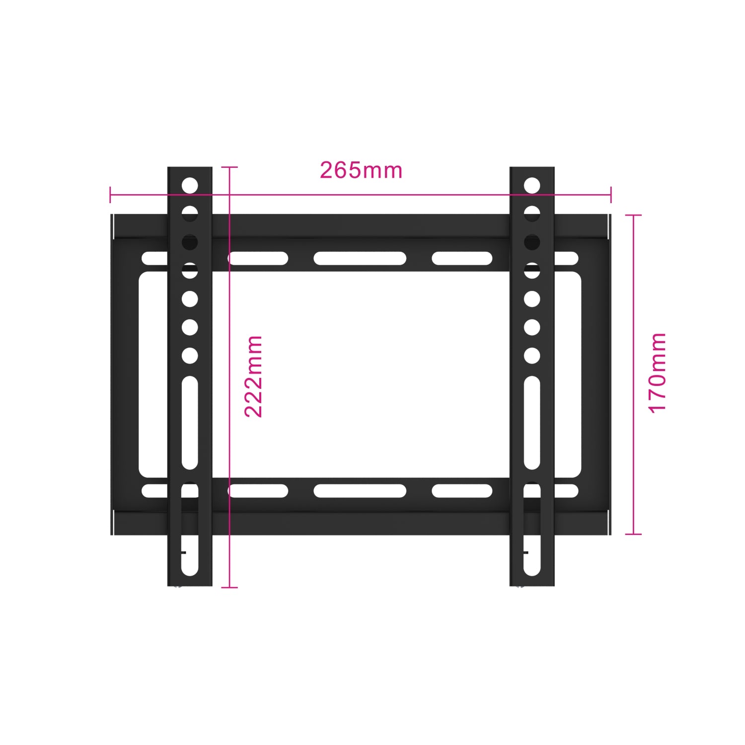 Soporte de pared ewent ew1501 para tv de 23pulgadas - 42pulgadas carga maxima 35kg