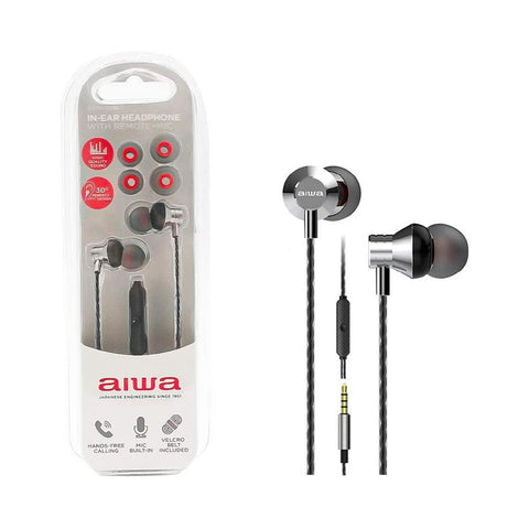 Auriculares aiwa estm - 50 plata