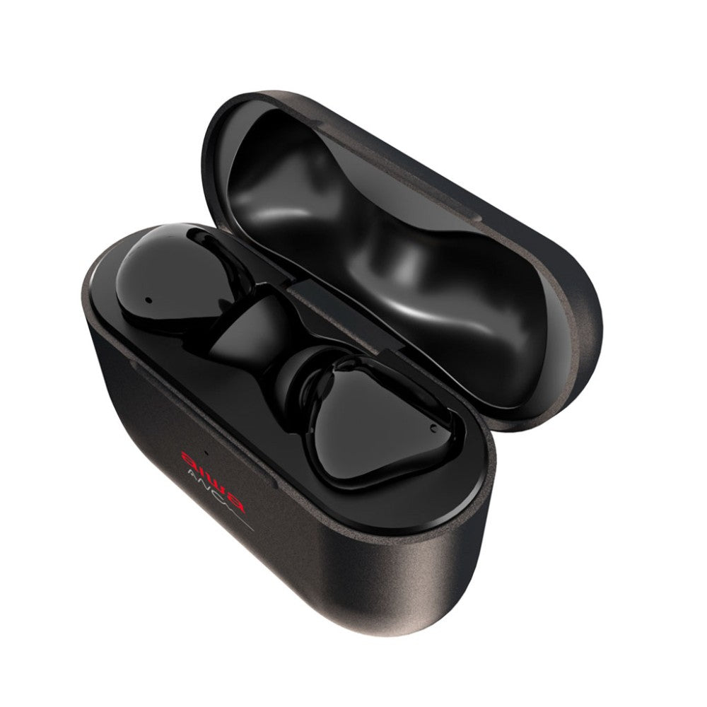 Auriculares inalambricos aiwa ebtw - 888anc bluetooth - cancelacion de ruido - color negro