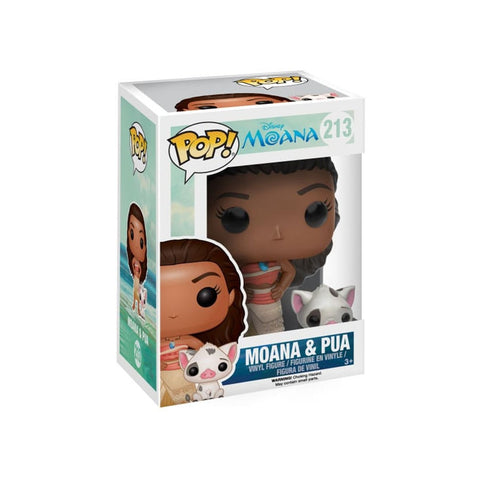 Funko pop disney vaiana moana & pua 73956
