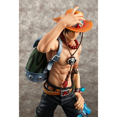 Figura megahouse gem one piece portgas d ace 10th limited version excellent model neo dx