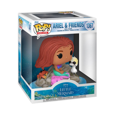 Funko pop disney deluxe la sirenita ariel & friends 70731