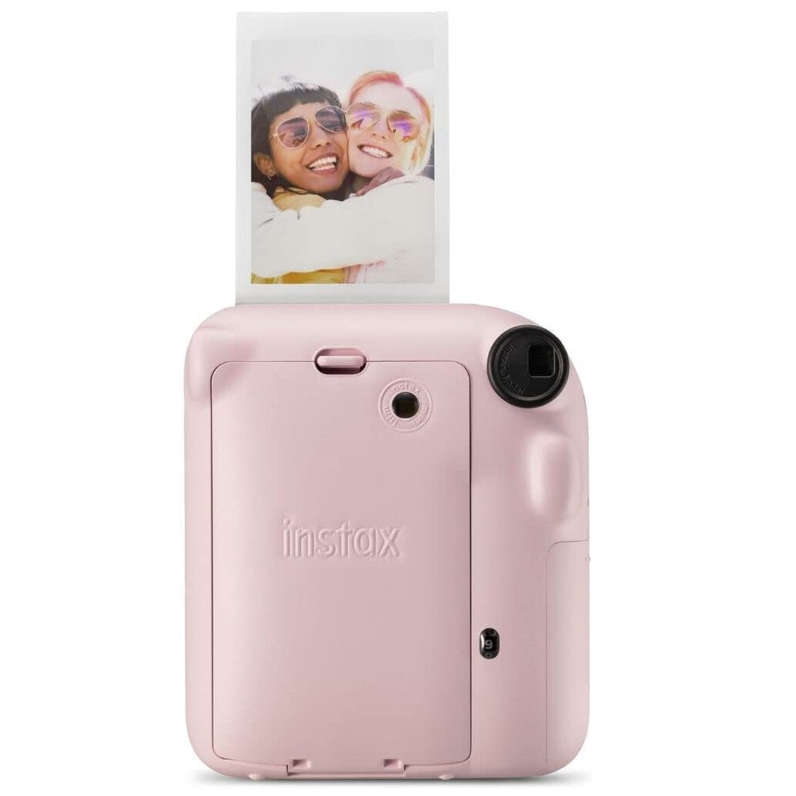 Camara fujifilm mini instax 12 flash -  autoexposicion -  rosa pastel