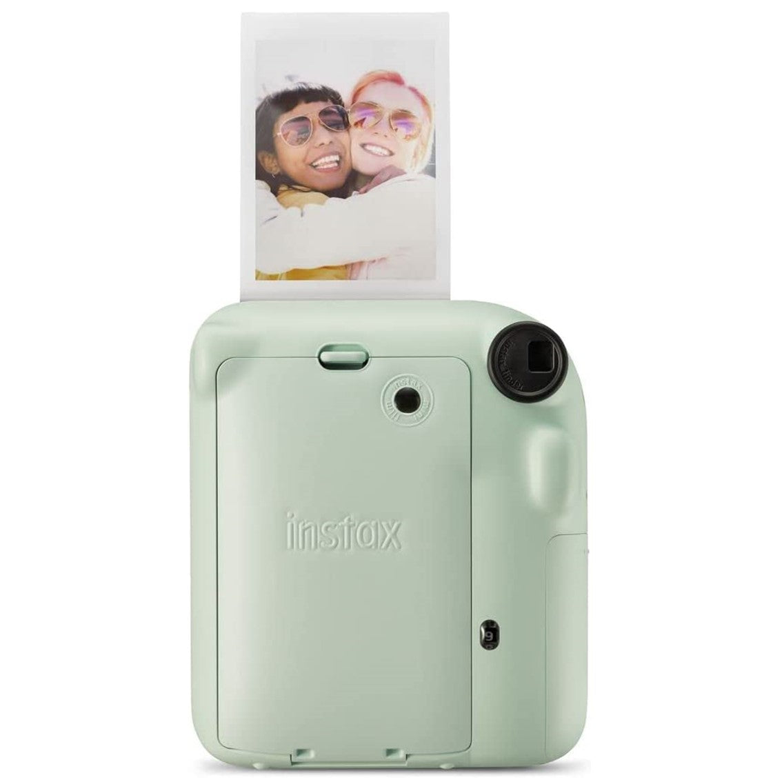 Camara fujifilm mini instax 12 flash -  autoexposicion -  verde menta