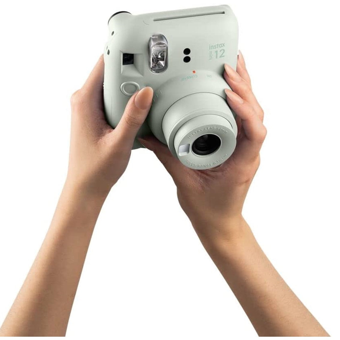Camara fujifilm mini instax 12 flash -  autoexposicion -  verde menta