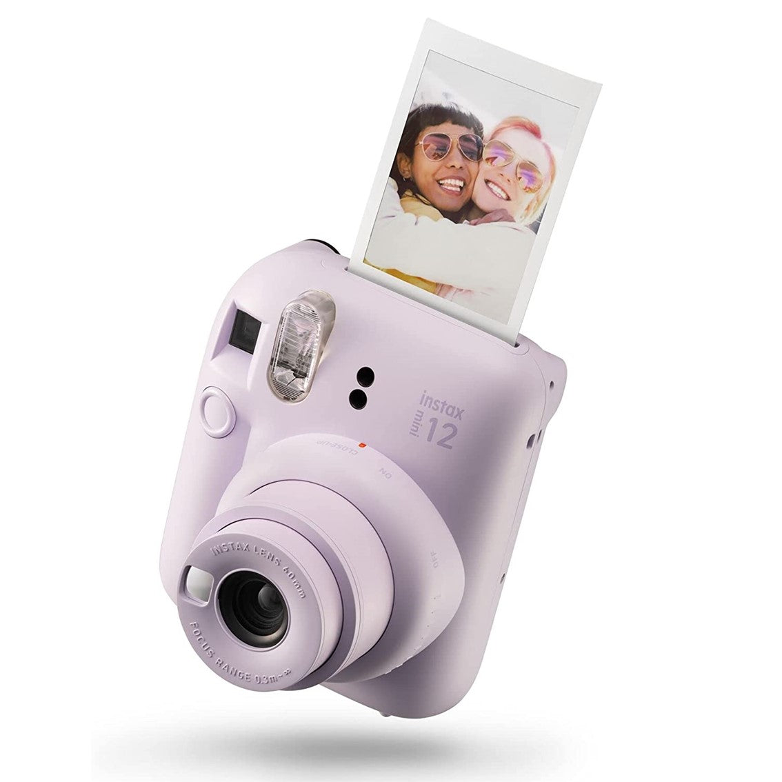 Camara fujifilm mini instax 12 flash -  autoexposicion -  lila