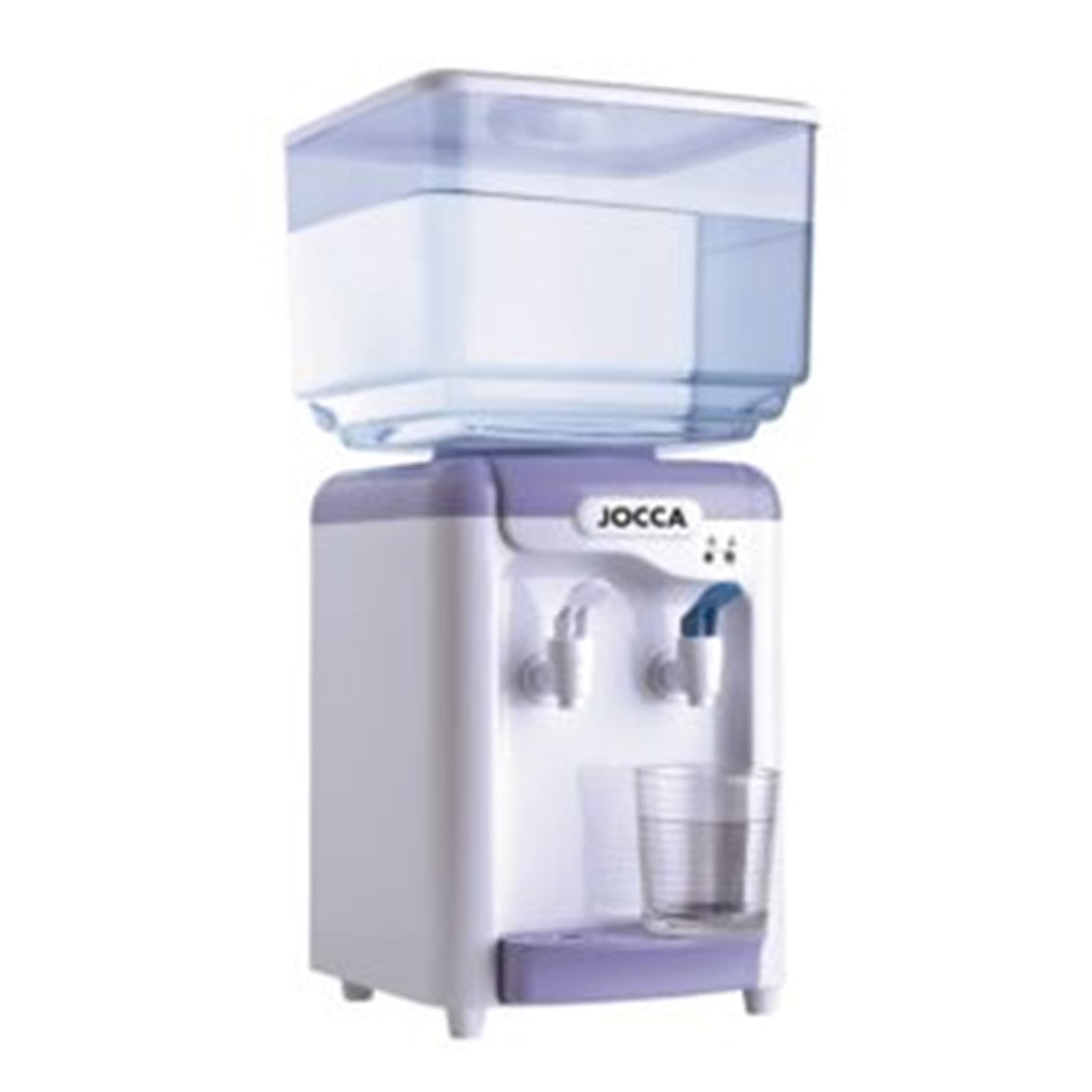 Dispensador de agua con deposito jocca 65w 7l azul