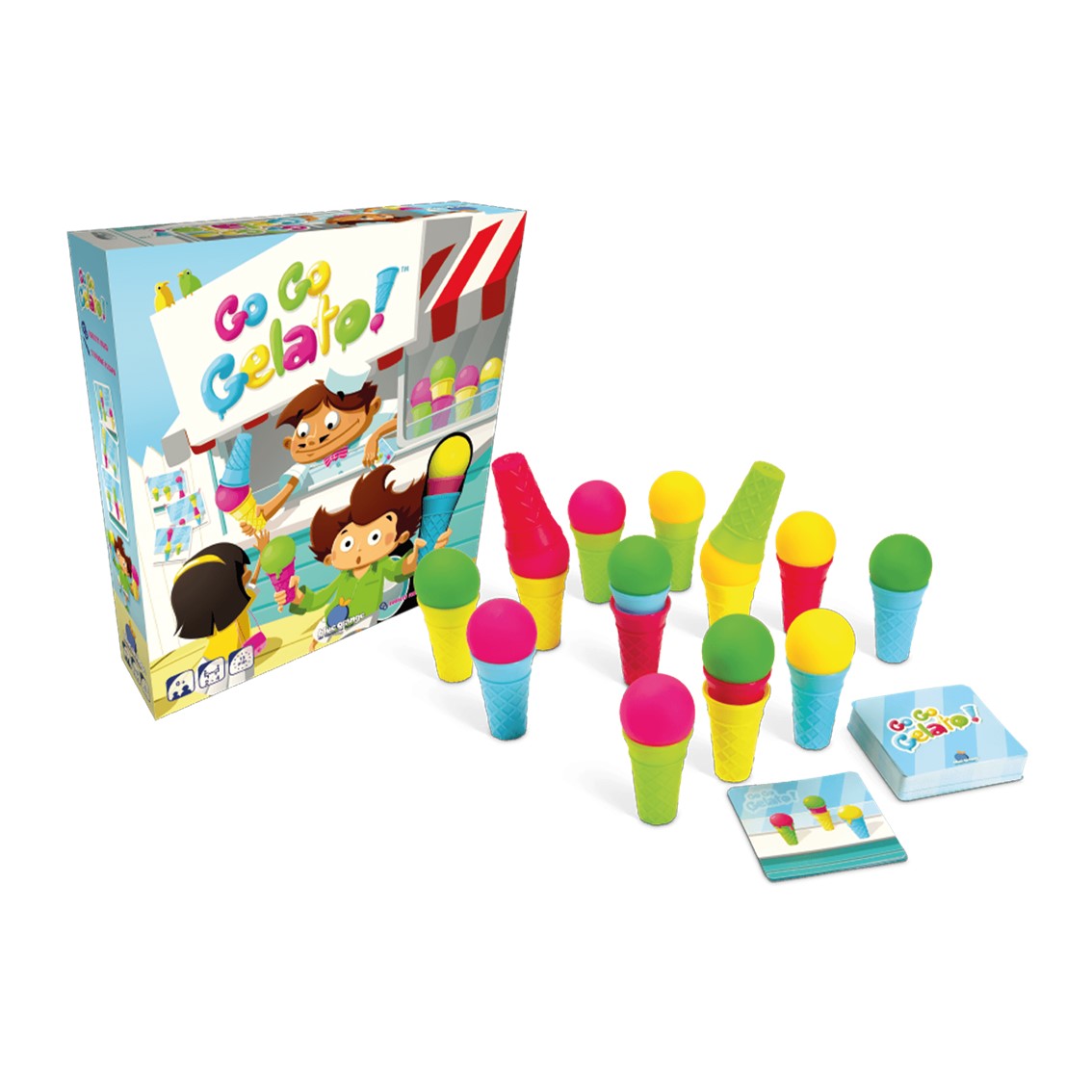 Juego de mesa go go gelato edad recomendada 6 años