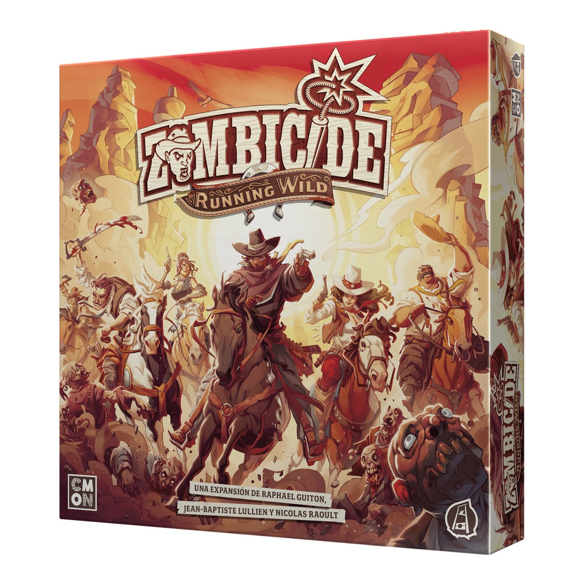 Juego de mesa zombicide running wild edad recomendada 14 años