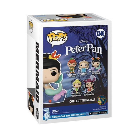 Funko pop disney peter pan disney 70 aniversario sirena 70696
