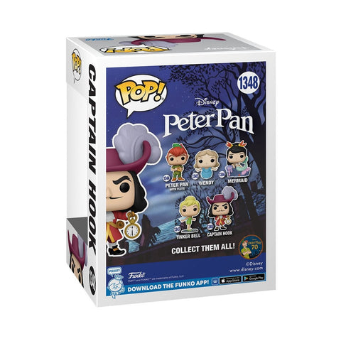 Funko pop disney peter pan disney 70 aniversario capitan garfio 70695