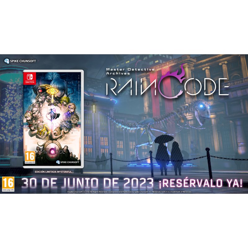 Juego nintendo switch -  master detective archives: rain code