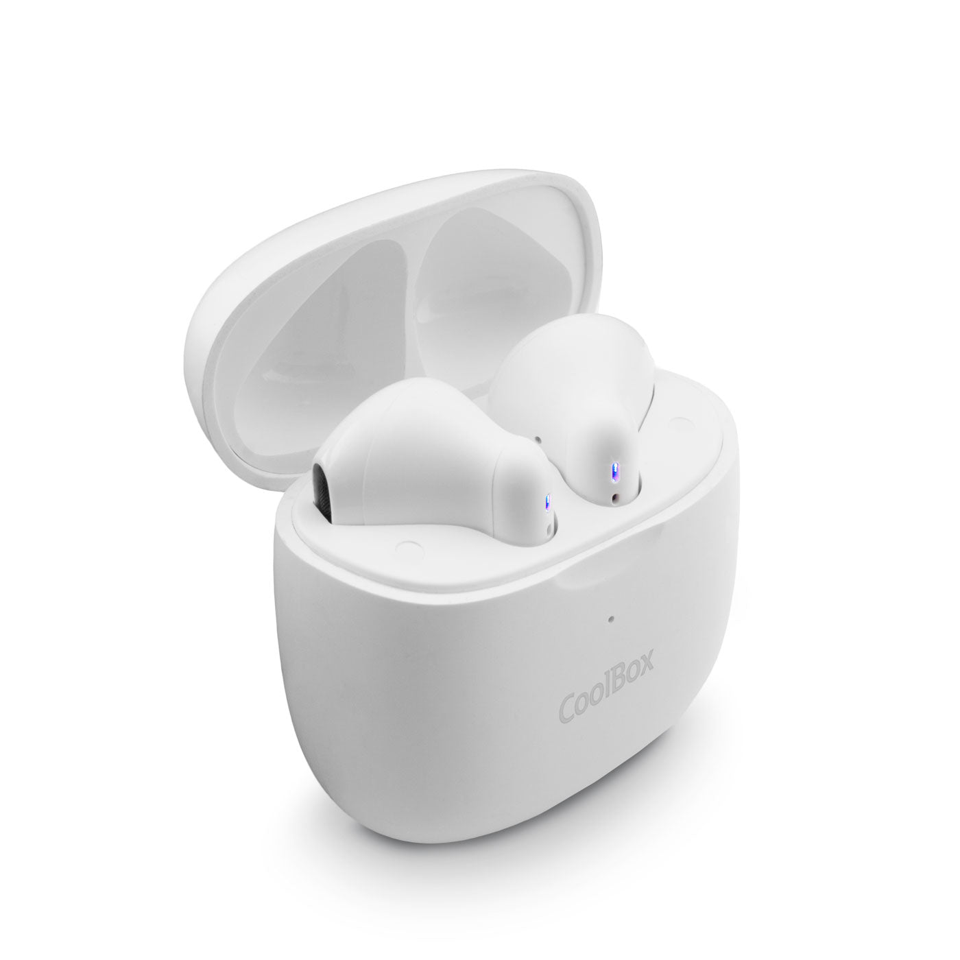 Auriculares coolbox tws - 01  manos libres blancos bluetooth