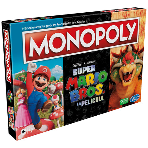 Juego de mesa monopoly the super mario bros la pelicula