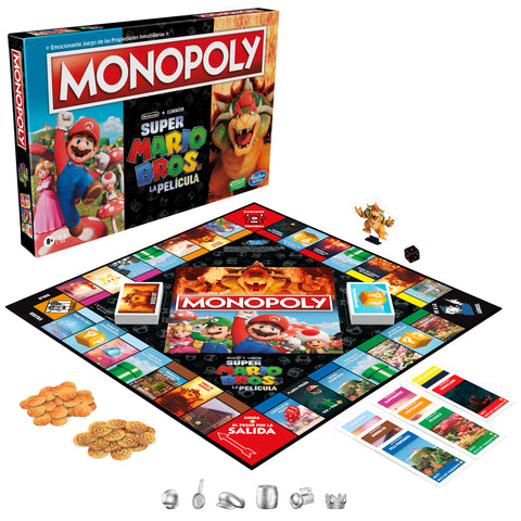 Juego de mesa monopoly the super mario bros la pelicula