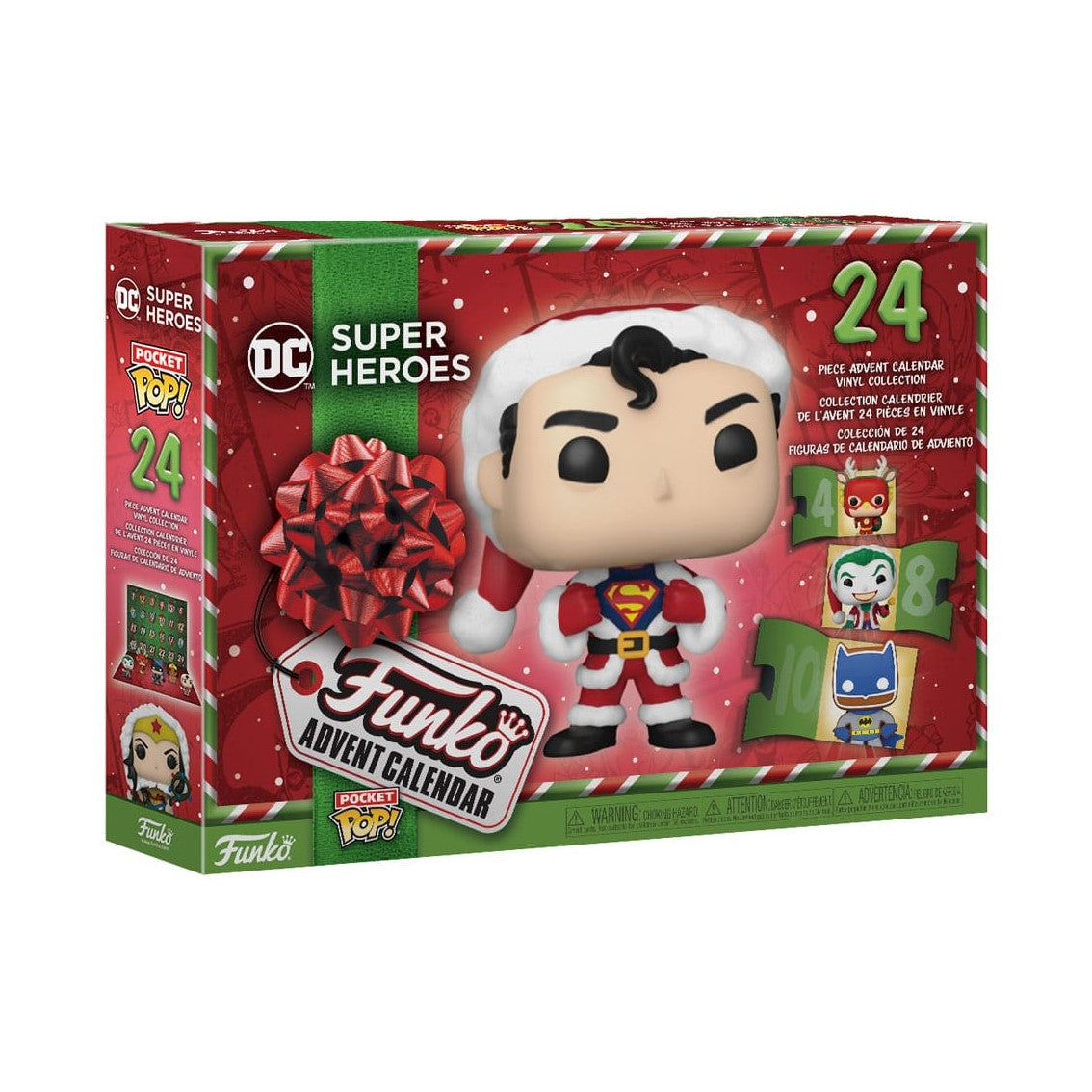 Calendario de adviento funko dc comics navideño 2023