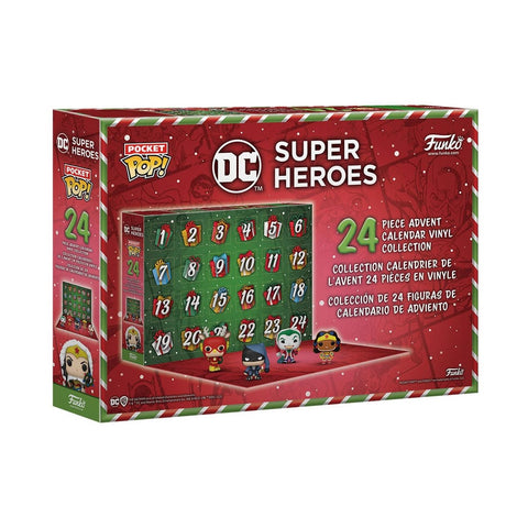 Calendario de adviento funko dc comics navideño 2023