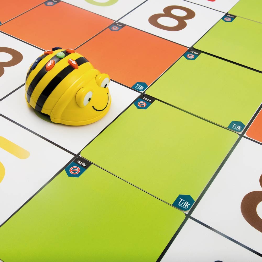 Primaria numeros tilk bee - bot tapete + actividades