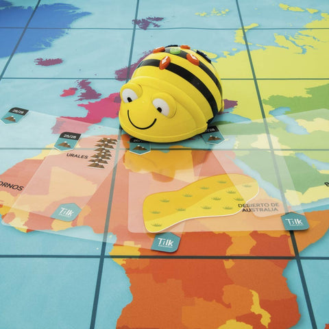 Primaria mapa mundi tilk bee - bot tapete + actividades