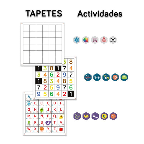 Pack infantil tilk bee - bot tapete + actividades