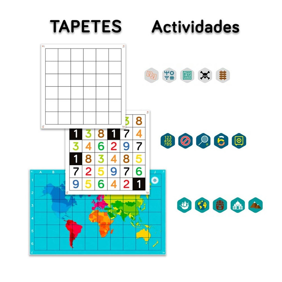 Pack primaria tilk bee - bot tapete + actividades