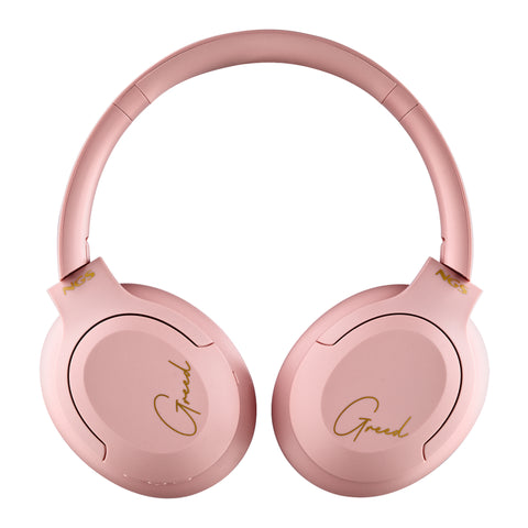 Auriculares inalambricos ngs artica greed rosa