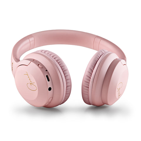 Auriculares inalambricos ngs artica greed rosa