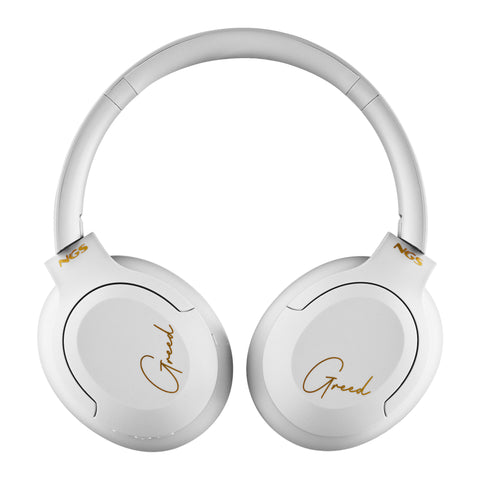 Auriculares inalambricos ngs artica greed blanco