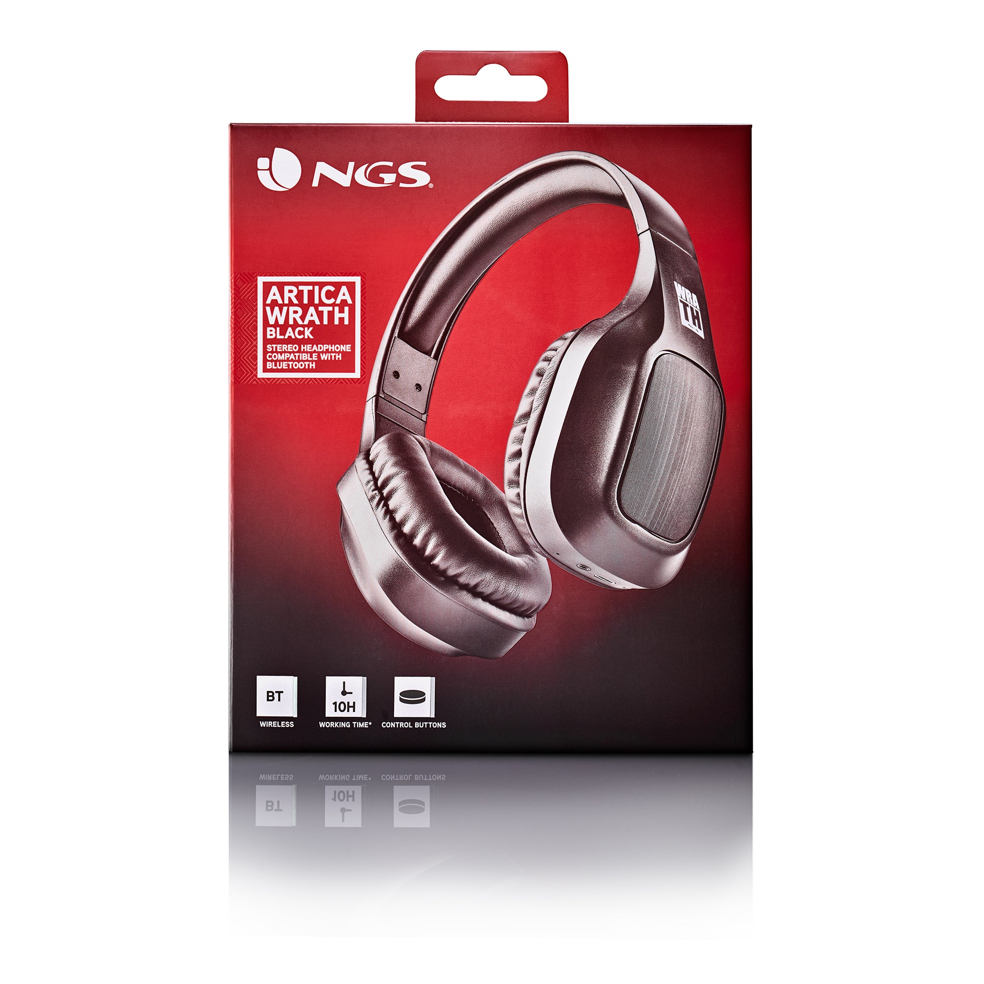 Auriculares inalambricos ngs artica wrath negro