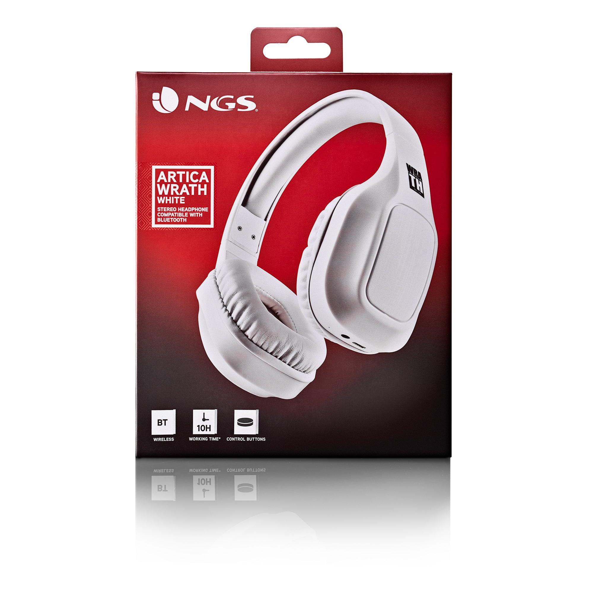 Auriculares inalambricos ngs artica wrath blanco