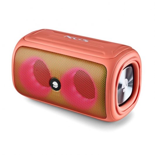 Altavoz bluetooth ngs roller beast - 32w - coral