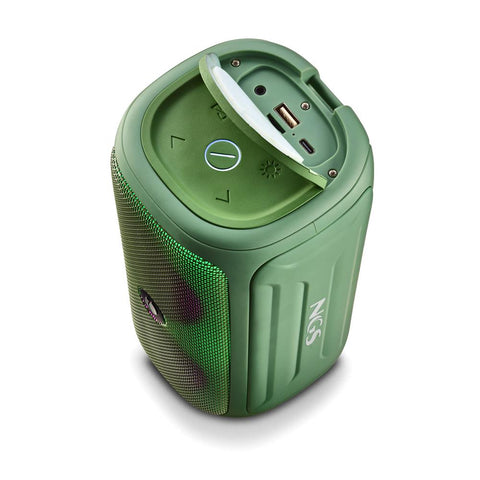 Altavoz bluetooth ngs roller beast - 32w - verde