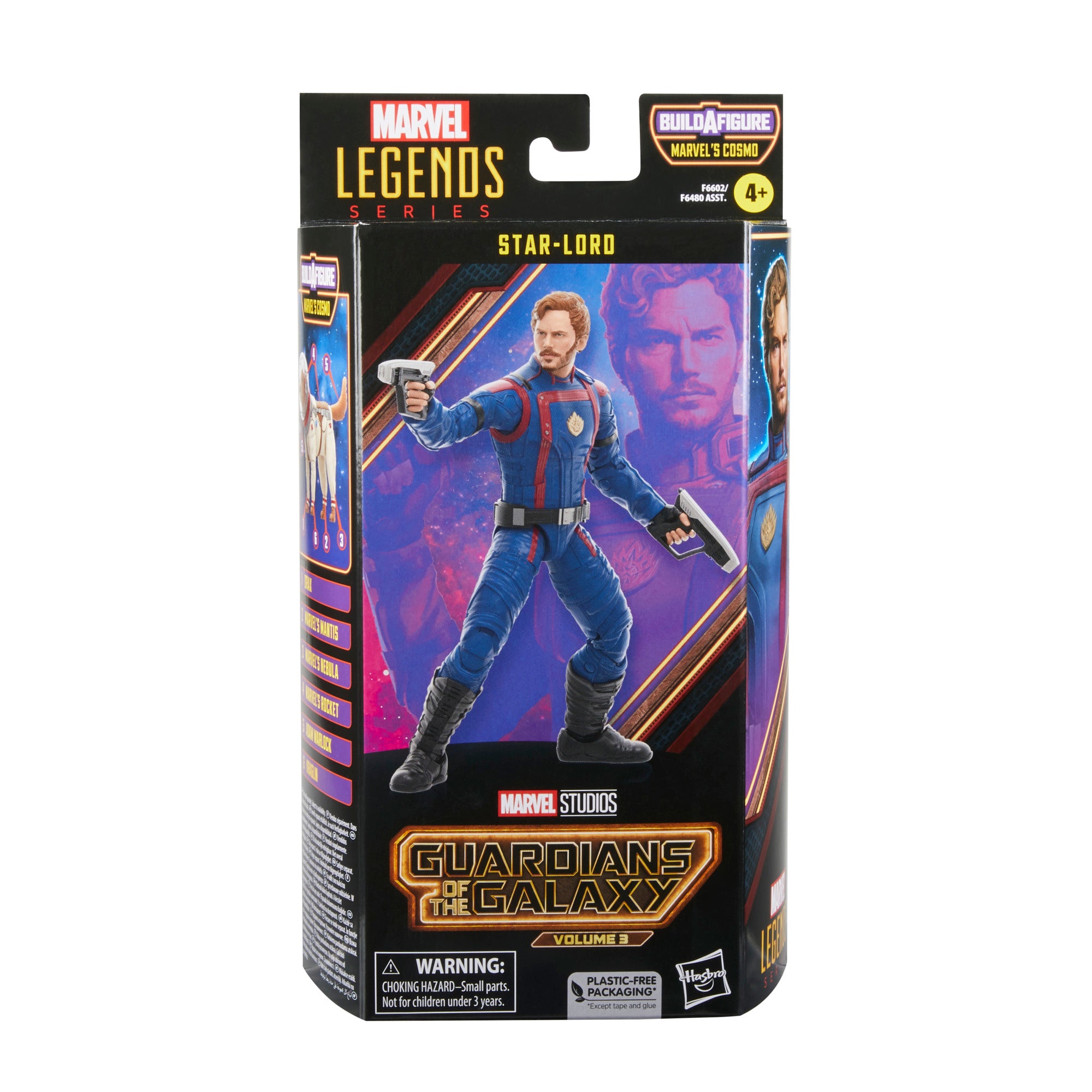 Figura hasbro marvel legends series guardianes de la galaxia star -  lord