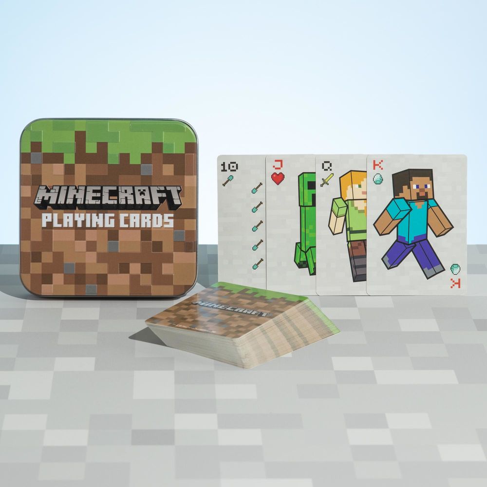 Juego de cartas paladone minecraft