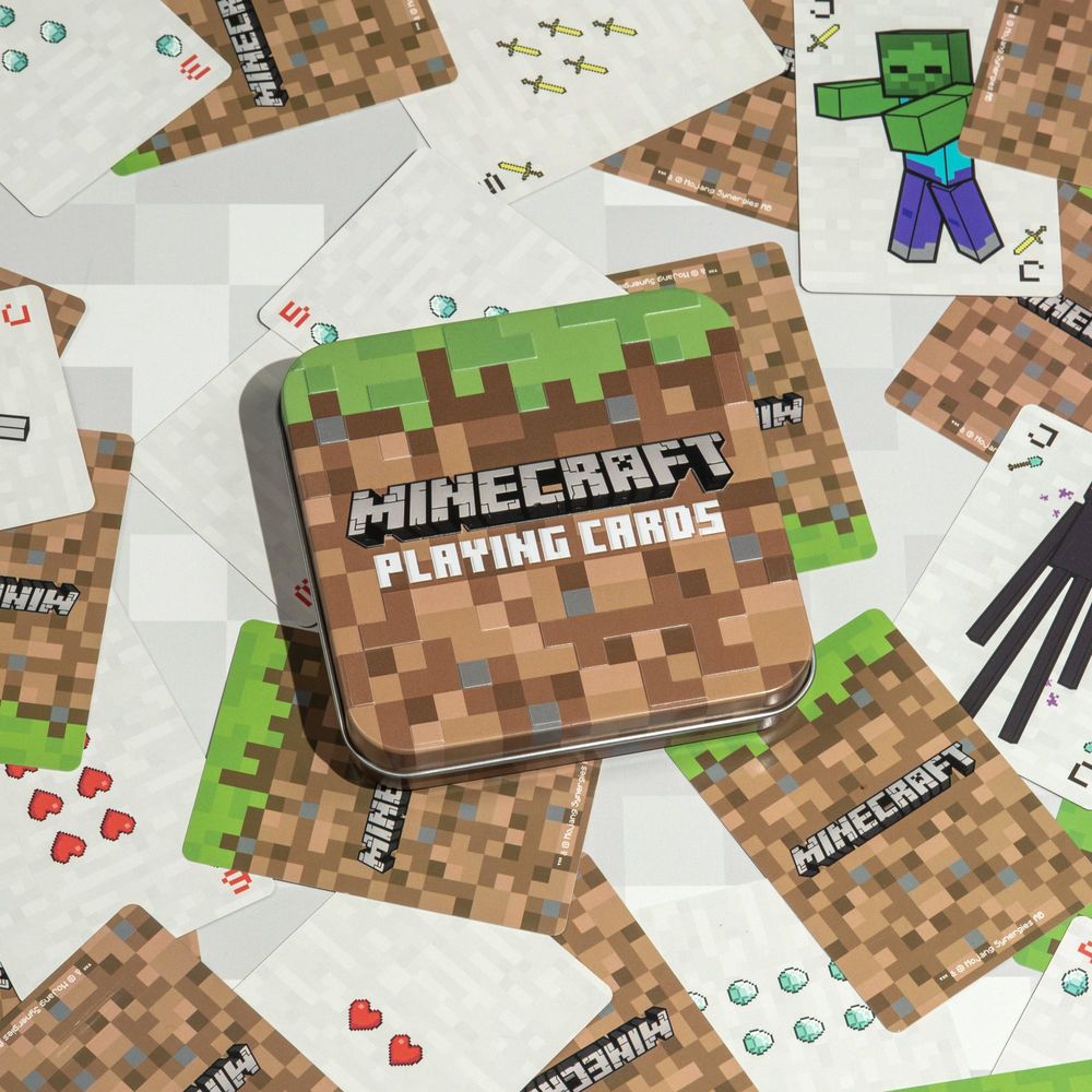 Juego de cartas paladone minecraft