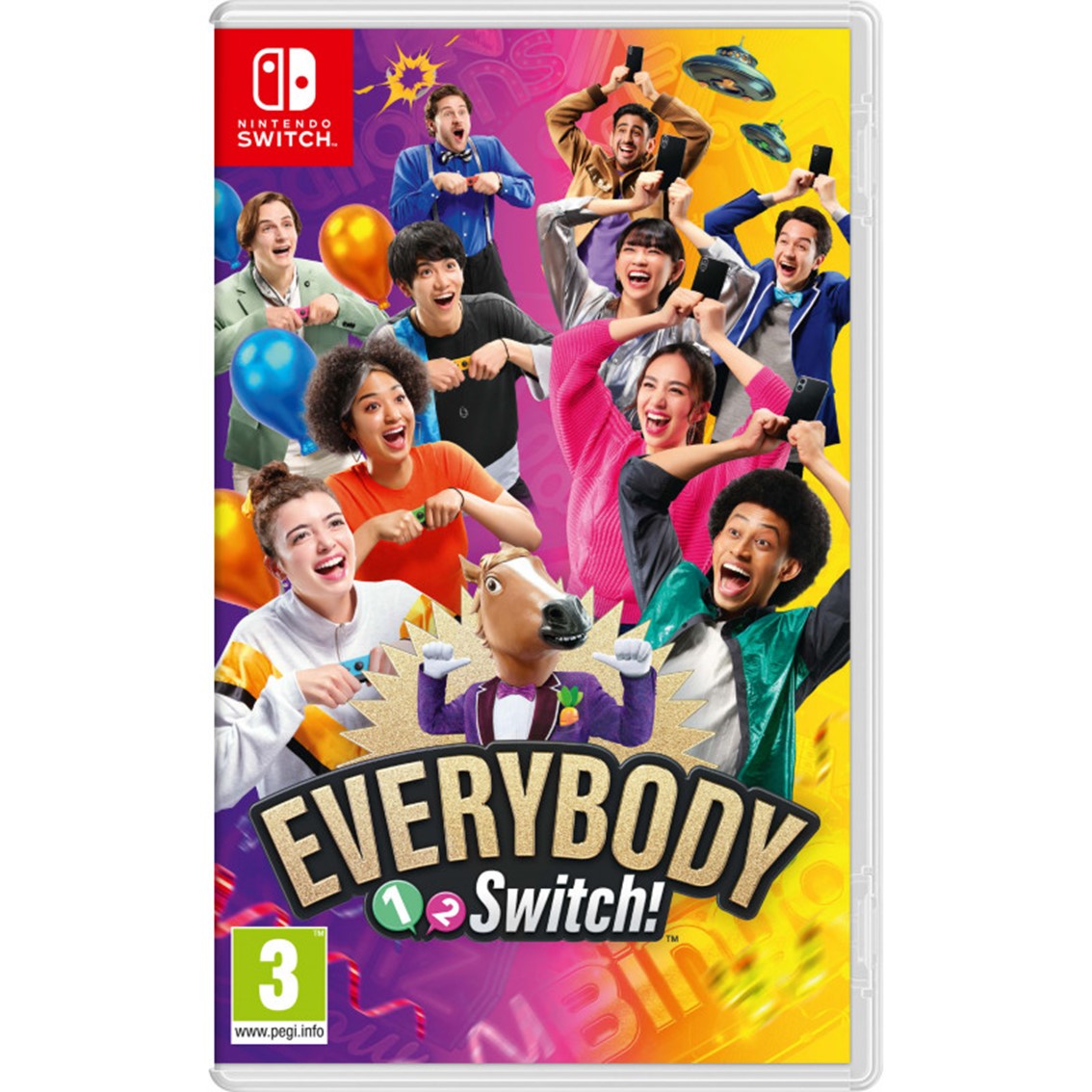 Juego nintendo switch -  everybody 1 - 2 switch