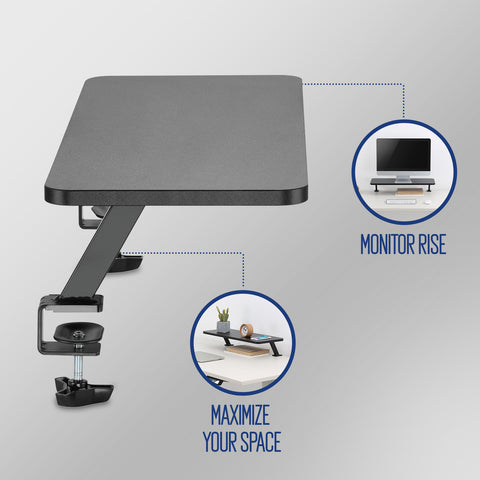 Elevador soporte monitor ewent ew1546 con abrazadera