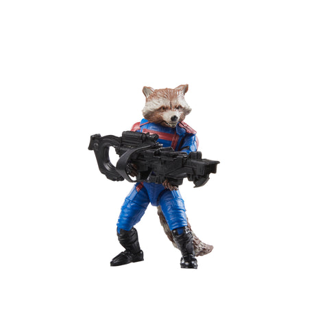 Figura hasbro marvel legends series guardianes de la galaxia rocket