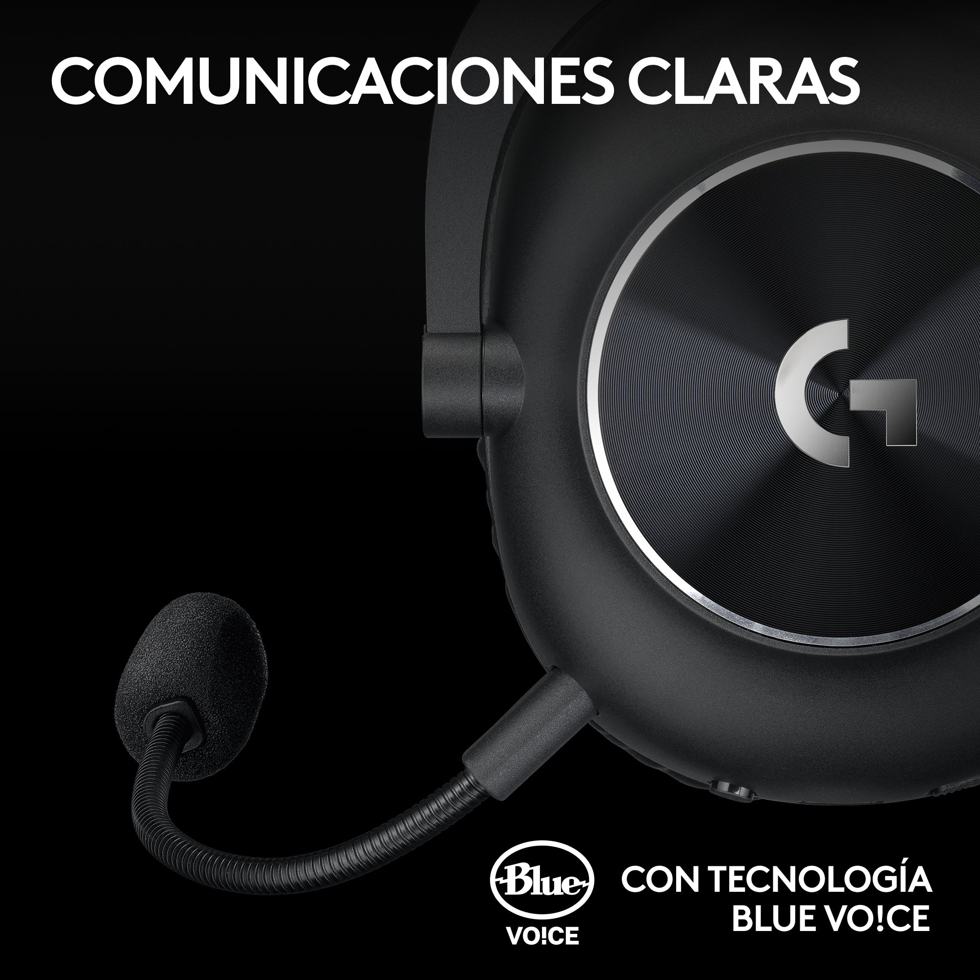 Auriculares gaming logitech g pro x 2 inalámbricos con lightspeed negros